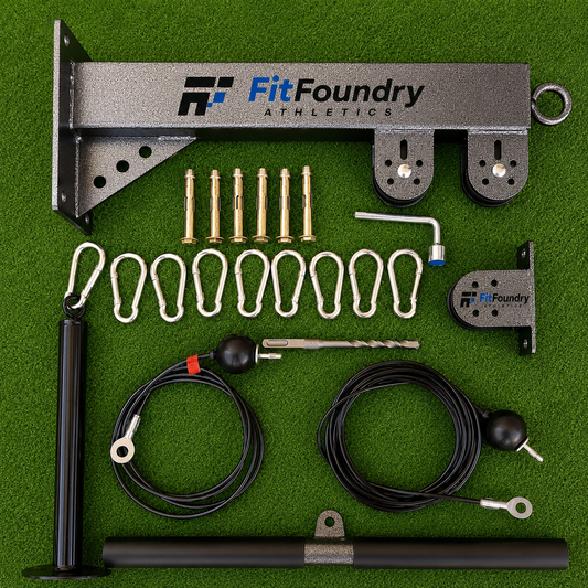 Pro Wall-Mounted Pulley Gym System